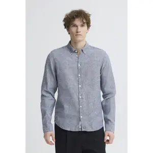 Chemise manches longues lin Casual Friday Anton BD image-1