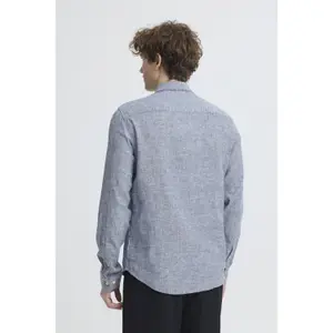 Chemise manches longues lin Casual Friday Anton BD image-4