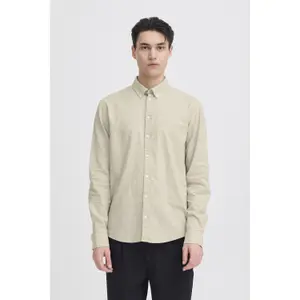 Long sleeve linen blend shirt Casual Friday Anton BD image-3