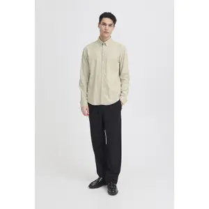 Long sleeve linen blend shirt Casual Friday Anton BD image-4