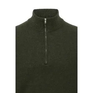 Long Sleeve 1/2 Zip Top Casual Friday CFKARL LamCFKarl image-2