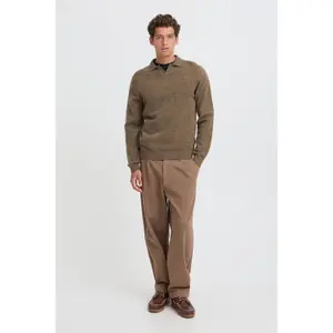 Long Sleeve Polo Casual Friday Cfkarl image-3