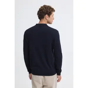Long Sleeve Button Polo Casual Friday Cffrode image-3