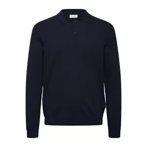 Long Sleeve Button Polo Casual Friday Cffrode image-5