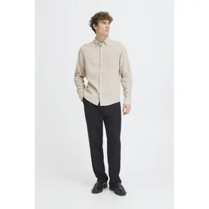 Chemise manches longues lin mix Casual Friday Hanes image-2