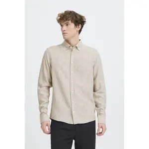 Chemise manches longues lin mix Casual Friday Hanes image-1