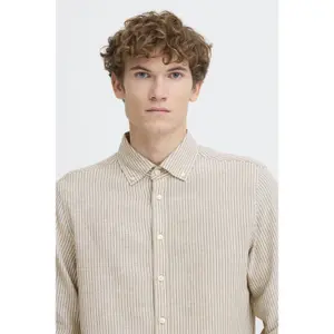 Chemise manches longues lin mix Casual Friday Hanes image-5