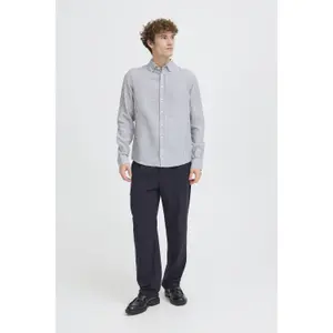 Chemise en lin manches longues Casual Friday CFHanes Mix image-4