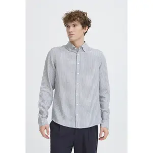 Chemise en lin manches longues Casual Friday CFHanes Mix image-1