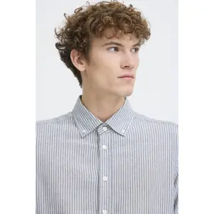 Chemise en lin manches longues Casual Friday CFHanes Mix image-5