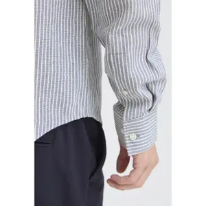 Chemise en lin manches longues Casual Friday CFHanes Mix image-6