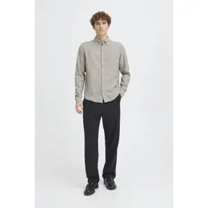 Chemise en lin manches longues Casual Friday CFHanes Mix image-1