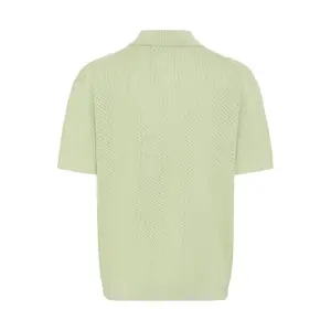Knitted polo shirt Casual Friday CFIsaksson image-3
