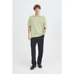 Knitted polo shirt Casual Friday CFIsaksson image-1