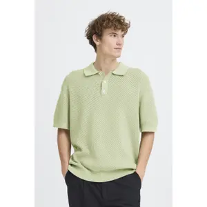 Knitted polo shirt Casual Friday CFIsaksson image-2