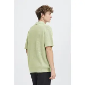 Knitted polo shirt Casual Friday CFIsaksson image-4