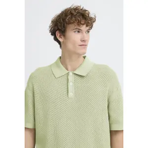 Knitted polo shirt Casual Friday CFIsaksson image-5