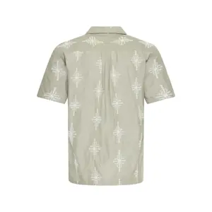 Chemise brodée Casual Friday CFLeopold image-1