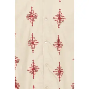 Chemise brodée Casual Friday CFLeopold image-2