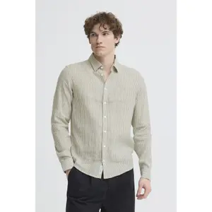 Chemise en lin manches longues Casual Friday CFEstrup Mix image-2