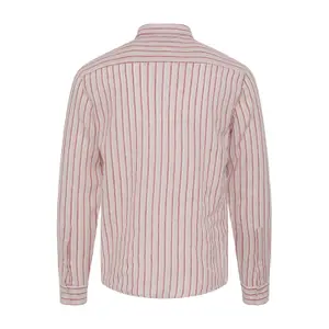 Stripe Linen Long Sleeve Shirt Casual Friday CFRissa image-1