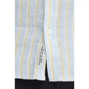 Chemise rayure en lin manches longues Casual Friday CFRissa image-6