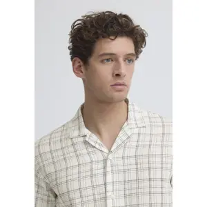 Chemise en lin à carreaux Casual Friday CFReine image-5