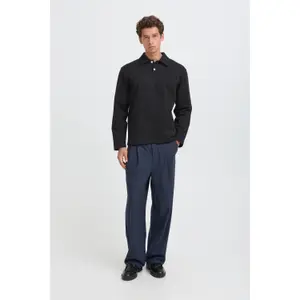 Long Sleeve Polo Casual Friday Cframon image-3