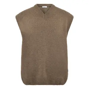 Lambswool Sleeveless Jacket Casual Friday CFTomas image-0