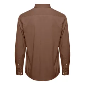 Camisa de mangas longas em lyocell Casual Friday Anton Bd image-1