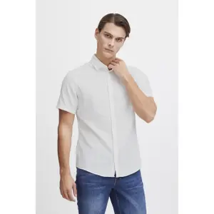 Camisa em tecido de linho Casual Friday Aksel image-1