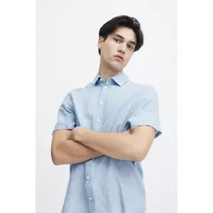 Chemise en lin mélangé Casual Friday Aksel image-3