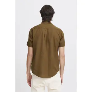 Camisa en mezcla de lino Casual Friday Aksel image-5