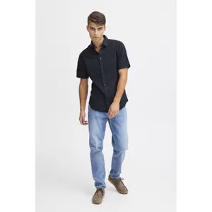Camisa em tecido de linho Casual Friday Aksel image-4