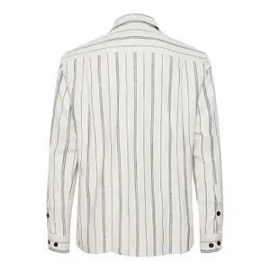 Surchemise rayée manches longues Casual Friday Alvin image-1