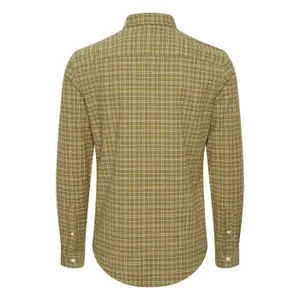 Chemise oxford à petits carreaux manches longues Casual Friday Arthur - BD image-1
