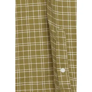 Chemise oxford à petits carreaux manches longues Casual Friday Arthur - BD image-2