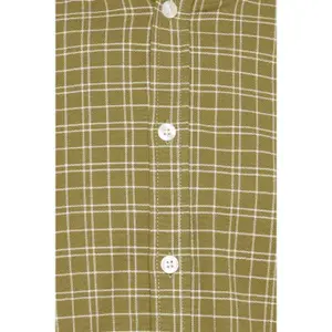 Chemise oxford à petits carreaux manches longues Casual Friday Arthur - BD image-3