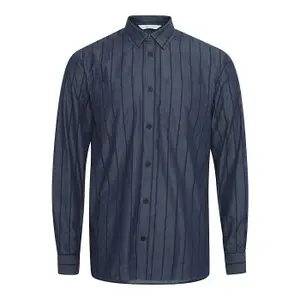 Surchemise rayée manches longues Casual Friday Alvin image-0