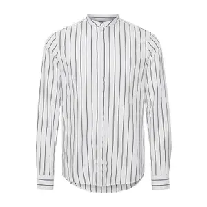 Chemise en popeline à rayures manches longues Casual Friday Anton image-0