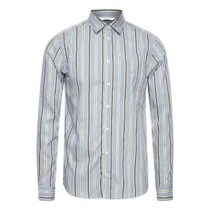 Chemise rayée manches longues Casual Friday Anton image-0