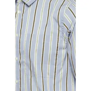 Chemise rayée manches longues Casual Friday Anton image-2