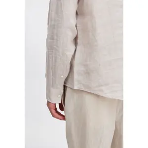 Chemise manches longues en lin Casual Friday Anton image-5