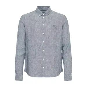 Chemise manches longues en lin Casual Friday Anton image-0