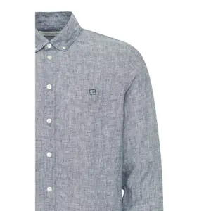 Chemise manches longues en lin Casual Friday Anton image-6