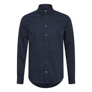 Chemise rayée manches longues Casual Friday Anton - BU AOP image-0
