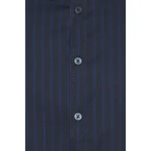 Chemise rayée manches longues Casual Friday Anton - BU AOP image-2
