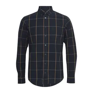 Chemise à carreaux manches longues Casual Friday Anton - BD image-0