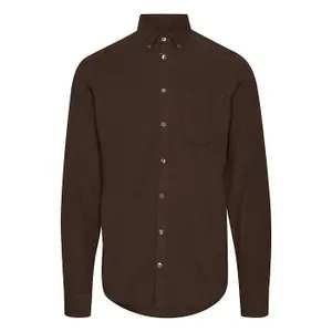 Chemise en velours côtelé manches longues Casual Friday Anton - BD image-0