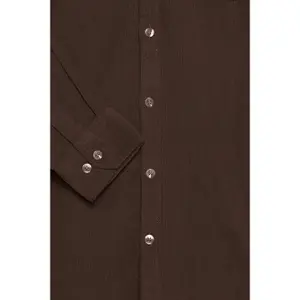 Chemise en velours côtelé manches longues Casual Friday Anton - BD image-2